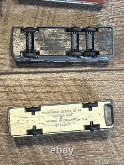 16 LOT Vintage LESNEY MATCHBOX Cars Made In England 1960s-1970s
