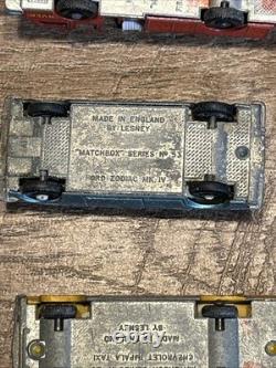 16 LOT Vintage LESNEY MATCHBOX Cars Made In England 1960s-1970s