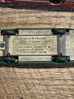 16 LOT Vintage LESNEY MATCHBOX Cars Made In England 1960s-1970s