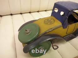 1920s MARX Racer Tin Lithographed Wind Up Clockwork Car