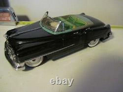 1950 Cadillac Convertible 13.5 Japanese Tin Car by TN / Nikko NR NOMURA Kosuge