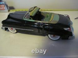 1950 Cadillac Convertible 13.5 Japanese Tin Car by TN / Nikko NR NOMURA Kosuge