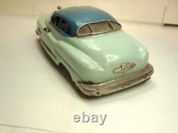 1950's Fat BUICK ELECTROMOBILE Tin battery operated car made in Japan 2 tone