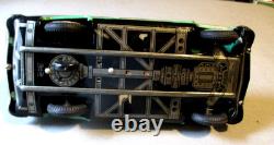 1950's Ford 2-dr Coupe- Tin Friction Car- Asahi- Japan-9 Exc Vintage Toy