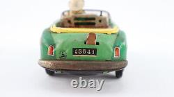 1950's Japan Sanchin Tin Battery Op Multi-Action Jungle Benz Car