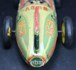 1950's Yonezawa Atom Friction Tin Car 16 Japan Vintage