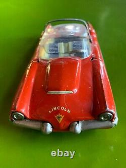 1950s Yonezawa Tin Lincoln XL-500 Concept Car, in Very Good Condition