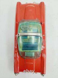 1950s Yonezawa Tin Lincoln XL-500 Concept Sun Deck Convertible Car Friction Toy