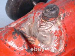1950s or before Auburn Open Racer #7 Toy Hot Rod Race Car Molded Rubber Vehicle