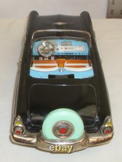 1956 Ford Thunderbird Convertible Tin Friction Toy Car 10 Japan