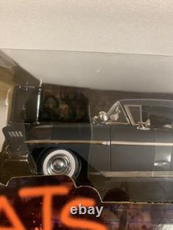 1958 Chevy American Muscle RATS Diecast 118 Car Black with Red Interior