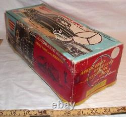 1960 Mercedes Benz 220s Four Door Car Tin Friction Toy Car Sss Of Japan Boxed