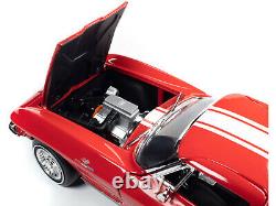 1963 Chevrolet Corvette Stingray Z06 Red Anniver. 1/18 Diecast Autoworld Amm1263