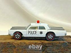 1968 Vtg Mattel Hot Wheels Redline Police Cruiser Car Vehicle Diecast 164 Toy