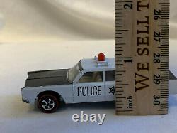 1968 Vtg Mattel Hot Wheels Redline Police Cruiser Car Vehicle Diecast 164 Toy