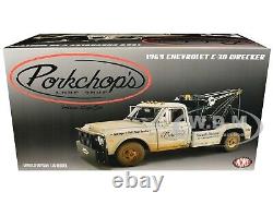 1969 Chevrolet C-30 Wrecker Tow Truck Porkchop's 1/18 By Greenlight/acme 51539