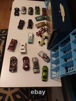 1970 Matchbox Superfast MINI CASE 19 cars some Hot Wheels Superfast & a Redline