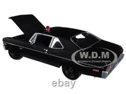 1971 Chevrolet Nova Police Hunter Matte Black Ltd 1/18 Diecast By Gmp 18903