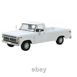 1973 Ford F-100 Pickup Truck White 1/18 Diecast Model Car by Greenlight 13536