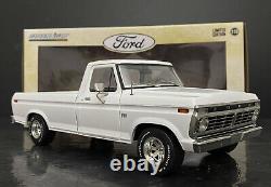 1973 Ford F-100 Pickup Truck White GMP Wheels & Bfgoodrich Wide Tires 1/18