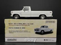1973 Ford F-100 Pickup Truck White GMP Wheels & Bfgoodrich Wide Tires 1/18