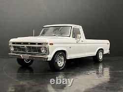 1973 Ford F-100 Pickup Truck White GMP Wheels & Bfgoodrich Wide Tires 1/18