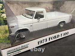 1973 Ford F-100 Pickup Truck White GMP Wheels & Bfgoodrich Wide Tires 1/18