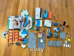 1980s Vintage Micro Machines Big Assorted Lot Buildings & Parts + 55 Vehicles