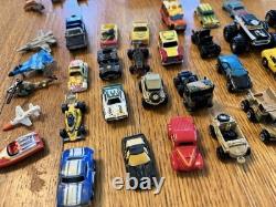 1980s Vintage Micro Machines Big Assorted Lot Buildings & Parts + 55 Vehicles