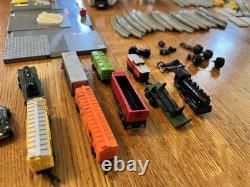 1980s Vintage Micro Machines Big Assorted Lot Buildings & Parts + 55 Vehicles
