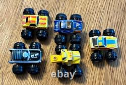1980s Vintage Micro Machines Big Assorted Lot Buildings & Parts + 55 Vehicles