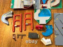1980s Vintage Micro Machines Big Assorted Lot Buildings & Parts + 55 Vehicles