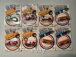 1981 Vintage Zee Toys Mini Macks & Windracers Lot of 8 Cars (School Bus)