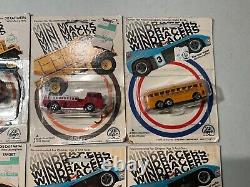 1981 Vintage Zee Toys Mini Macks & Windracers Lot of 8 Cars (School Bus)