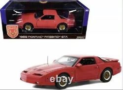 1988 Pontiac Firebird Trans Am GTA Bright Red 1/18 Greenlight