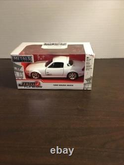 1990 White Mazda Miata JDM Tuners Jada Toys 1/32 Scale Diecast Car Rare HTF