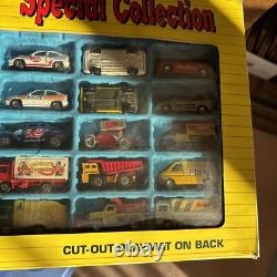 1993 Matchbox Special Collection 30 Die-Cast Vehicles with Cut-Out Playmat
