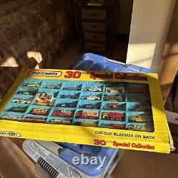 1993 Matchbox Special Collection 30 Die-Cast Vehicles with Cut-Out Playmat