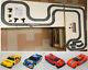 1993 Unused Tyco Tcr Slotless Slot Car Total Control Race Set 34ft + 6 Vehicles