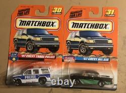 1998 Matchbox Car Lot Vehicles 26 Thru 50 Still In Original Packaging