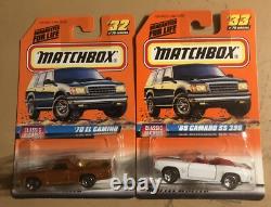 1998 Matchbox Car Lot Vehicles 26 Thru 50 Still In Original Packaging