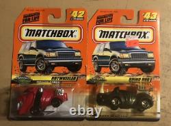 1998 Matchbox Car Lot Vehicles 26 Thru 50 Still In Original Packaging
