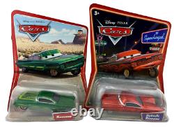19 NEW Disney Pixars Cars Supercharged Desert Bundle Lot Die-Cast Toy Cars NEW