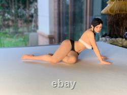 1/12 1/16 1/18 Fallen Ponytail Pretty Girl Model Scene Car Vehicle Toy