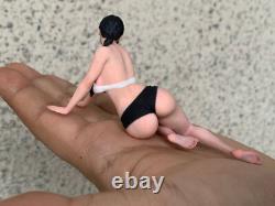 1/12 1/16 1/18 Fallen Ponytail Pretty Girl Model Scene Car Vehicle Toy