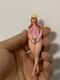 1/12 1/16 1/18 Flower Swimsuit Wearing Hat Girl Model Scene Car Vehicle Toy