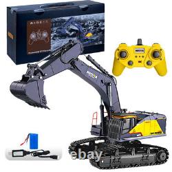 1/14 RC Excavator 22 Channel Remote Control Digger Toy Construction Vehicle Car