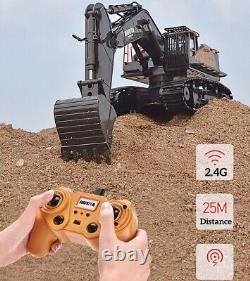 1/14 RC Excavator 22 Channel Remote Control Digger Toy Construction Vehicle Car