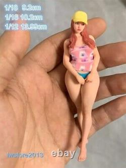 1/18 1/16 1/12 Beauty Girl Resin Figurines Figures Scene Model For Cars Vehicles