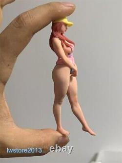 1/18 1/16 1/12 Beauty Girl Resin Figurines Figures Scene Model For Cars Vehicles